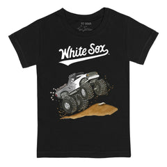 Chicago White Sox Tiny Turnip Youth Monster Truck T-Shirt - Black