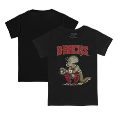Arizona Diamondbacks Tiny Turnip Youth Triceratops T-Shirt - Black