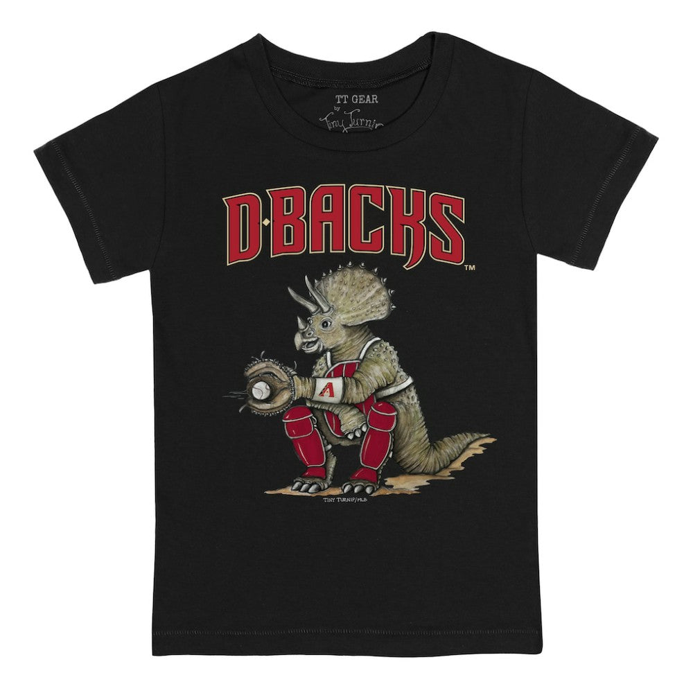 Arizona Diamondbacks Tiny Turnip Youth Triceratops T-Shirt - Black