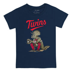 Minnesota Twins Tiny Turnip Youth Triceratops T-Shirt - Navy