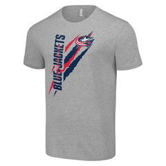 Columbus Blue Jackets Starter Color Scratch T-Shirt