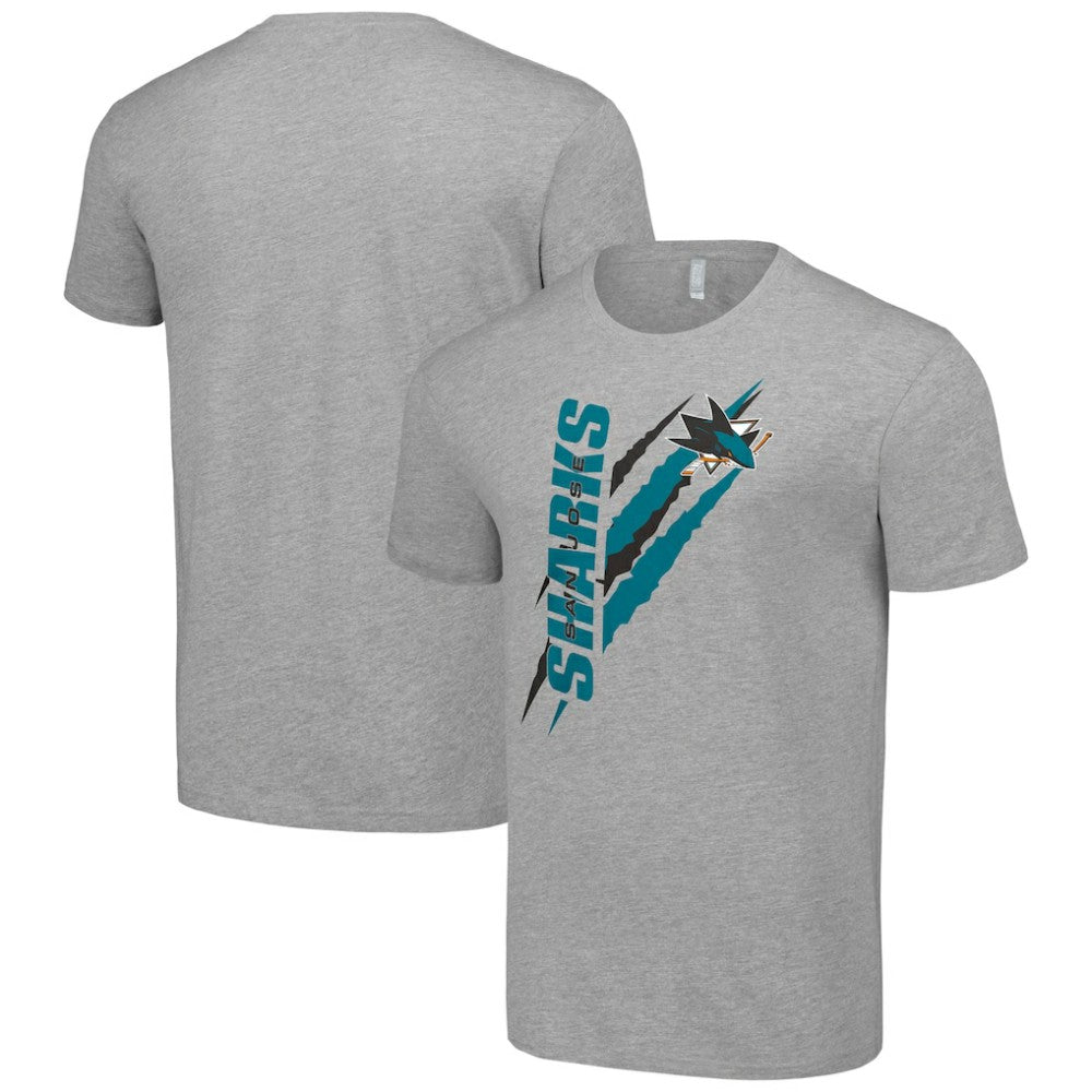 San Jose Sharks Starter Color Scratch T-Shirt