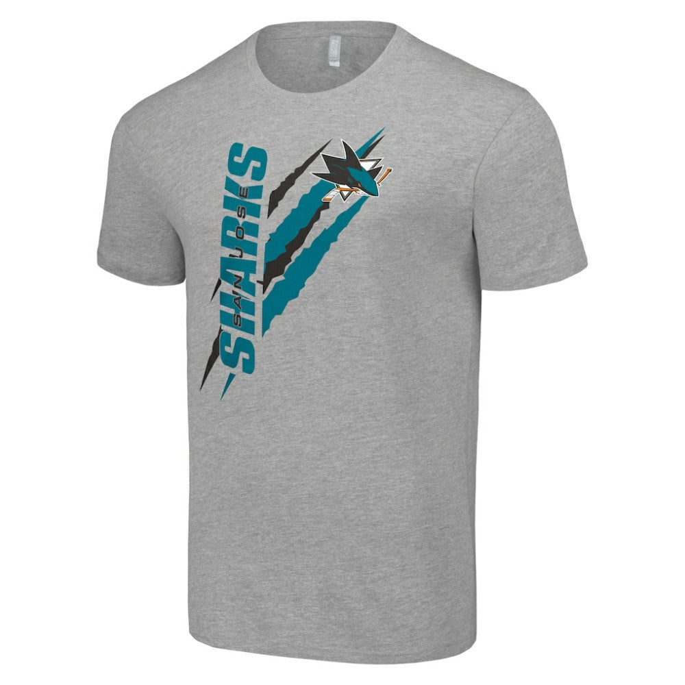 San Jose Sharks Starter Color Scratch T-Shirt