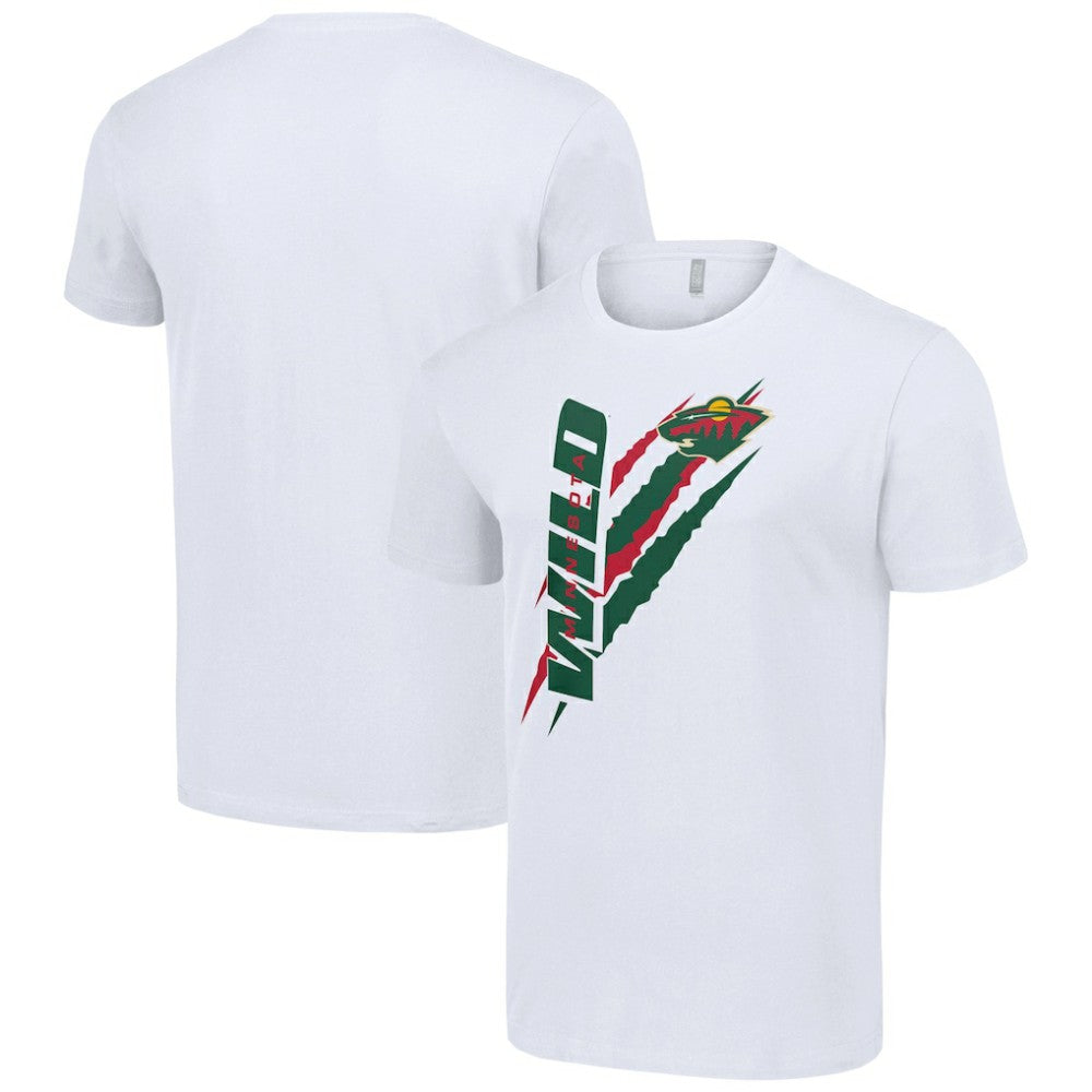 Minnesota Wild Starter Color Scratch T-Shirt