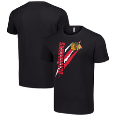 Chicago Blackhawks Starter Color Scratch T-Shirt