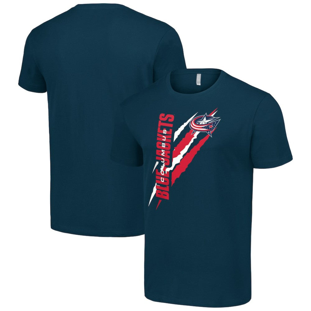 Columbus Blue Jackets Starter Color Scratch T-Shirt