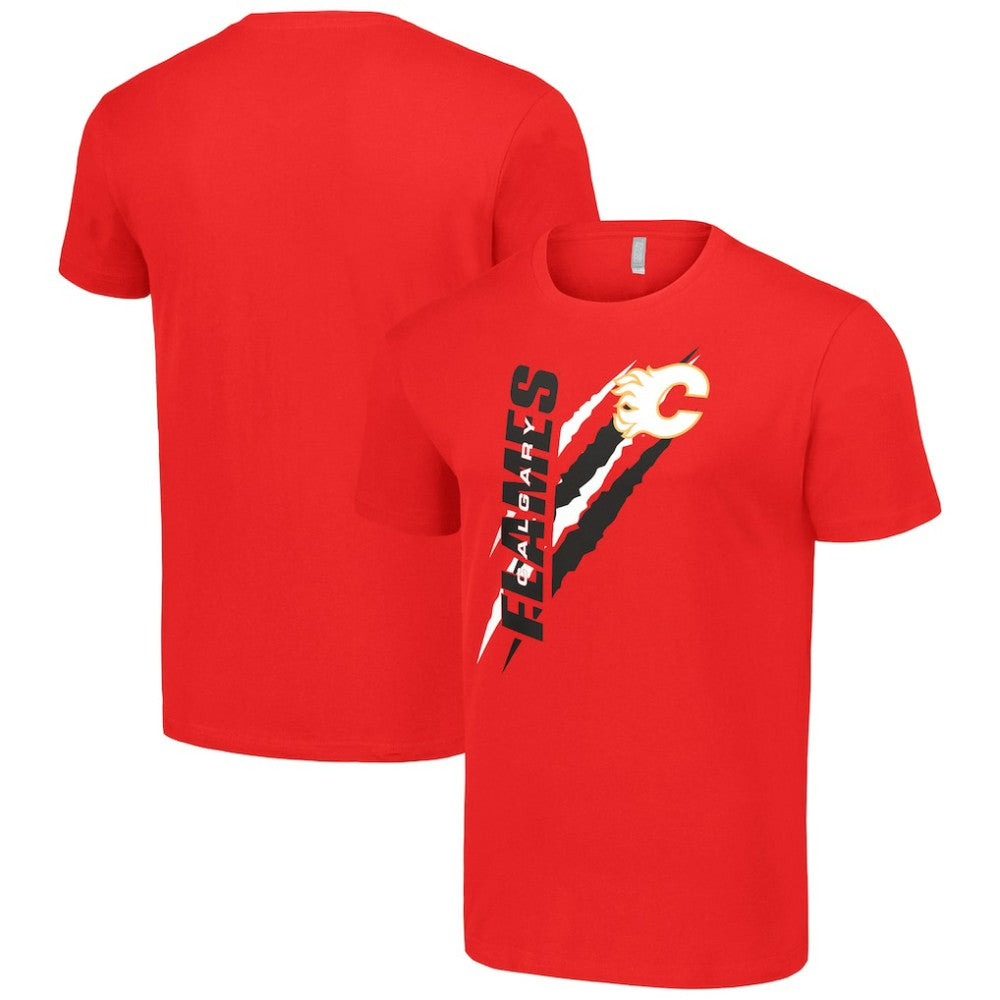 Calgary Flames Starter Color Scratch T-Shirt
