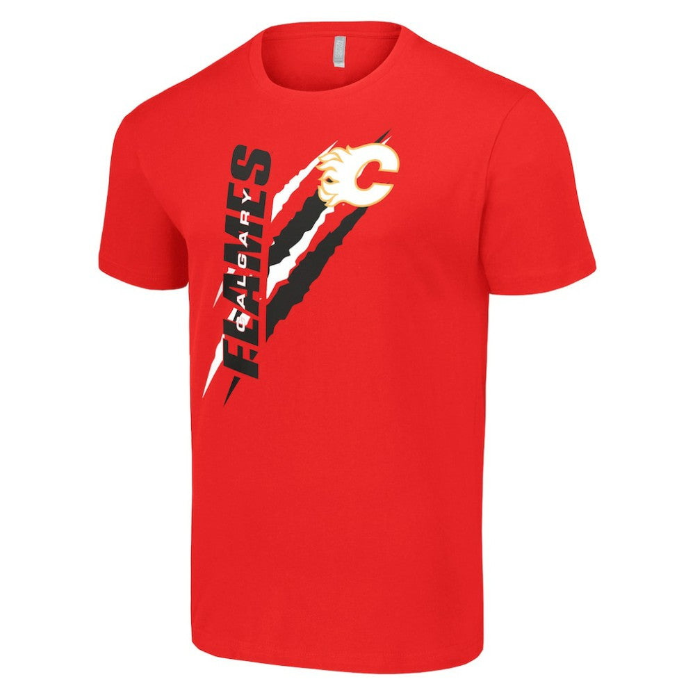 Calgary Flames Starter Color Scratch T-Shirt