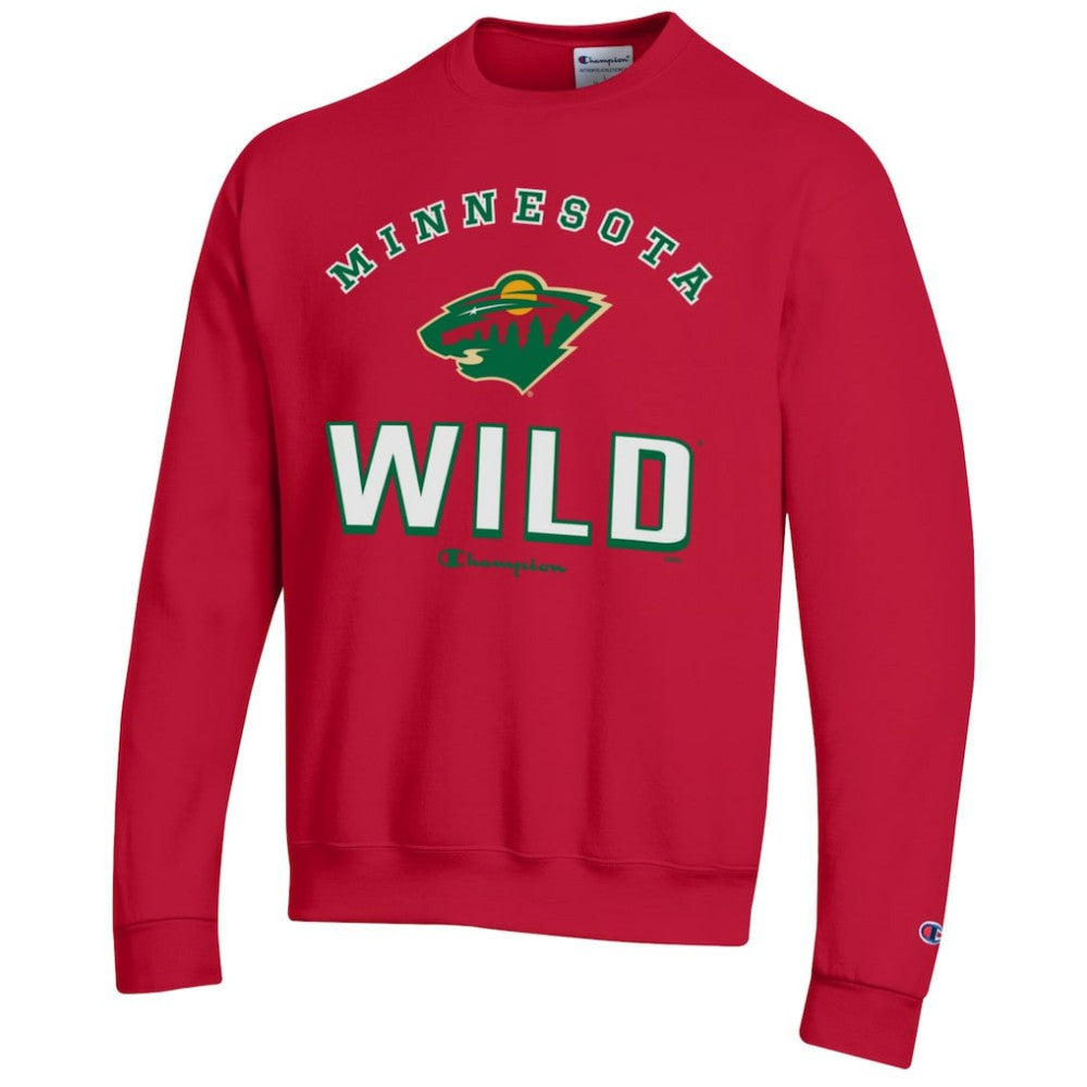 Minnesota Wild Champion Eco Powerblend Crewneck Sweatshirt