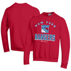 New York Rangers Champion Eco Powerblend Crewneck Sweatshirt