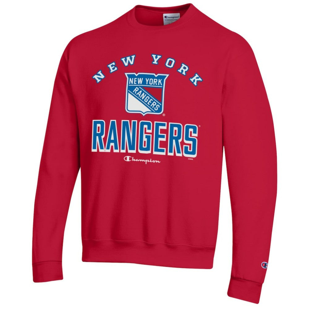 New York Rangers Champion Eco Powerblend Crewneck Sweatshirt