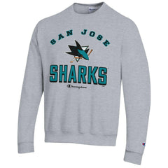 San Jose Sharks Champion Eco Powerblend Crewneck Sweatshirt