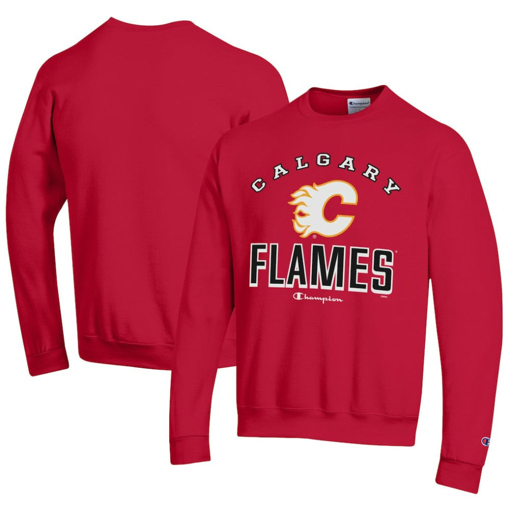 Calgary Flames Champion Eco Powerblend Crewneck Sweatshirt