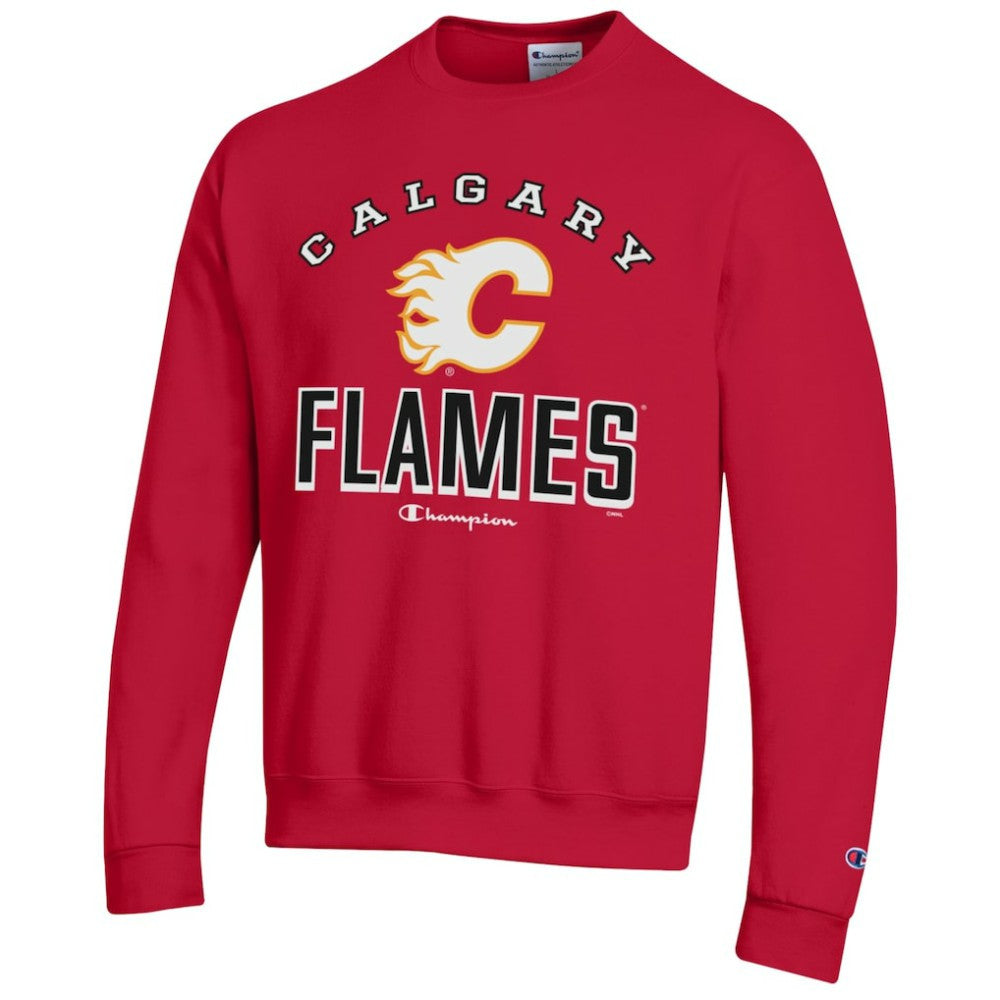 Calgary Flames Champion Eco Powerblend Crewneck Sweatshirt