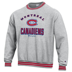 Montreal Canadiens Champion Reverse Weave Yarn Dye Pullover Sweatshirt
