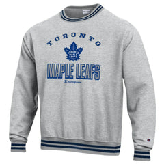 Toronto Maple Leafs Champion Reverse Weave Yarn Dye Pullover Sweatshirt