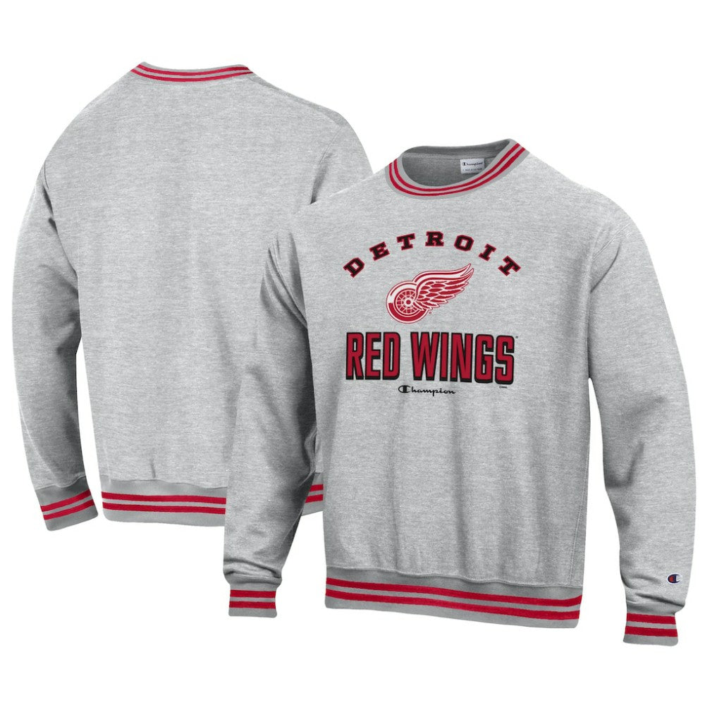 Detroit Red Wings Champion Reverse Weave Yarn Dye Pullover Sweatshirt