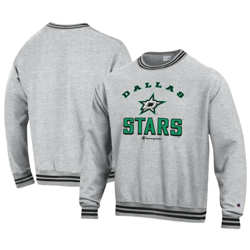 Dallas Stars Champion Reverse Weave Yarn Dye Pullover Sweatshirt