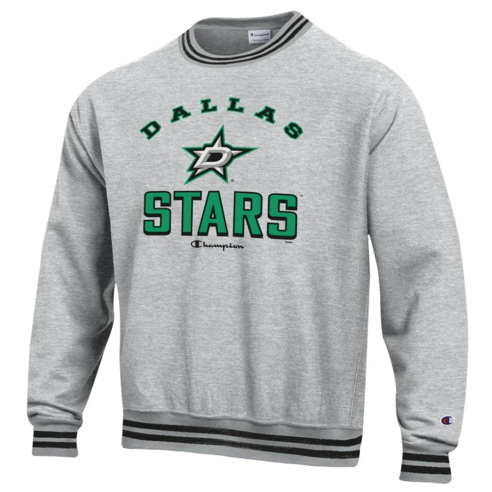 Dallas Stars Champion Reverse Weave Yarn Dye Pullover Sweatshirt