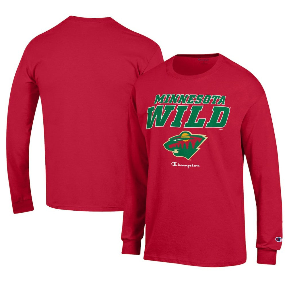 Minnesota Wild Champion Long-Sleeve Jersey T-Shirt