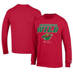 Minnesota Wild Champion Long-Sleeve Jersey T-Shirt