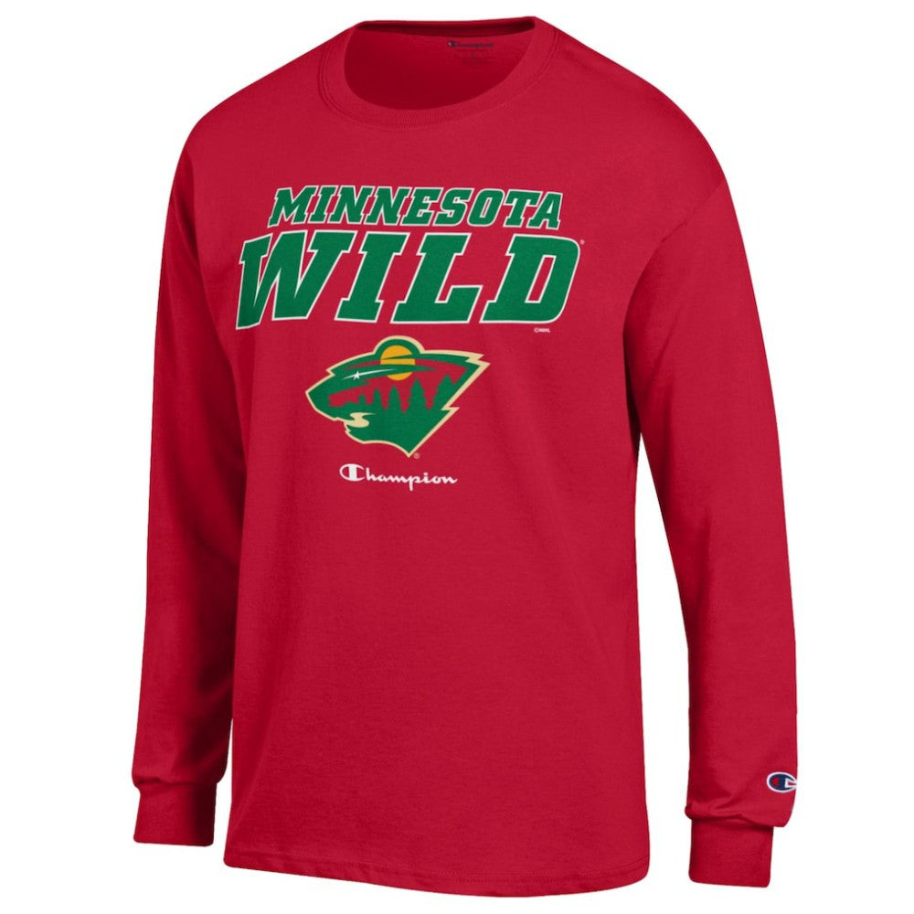 Minnesota Wild Champion Long-Sleeve Jersey T-Shirt