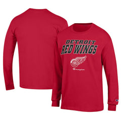 Detroit Red Wings Champion Long-Sleeve Jersey T-Shirt