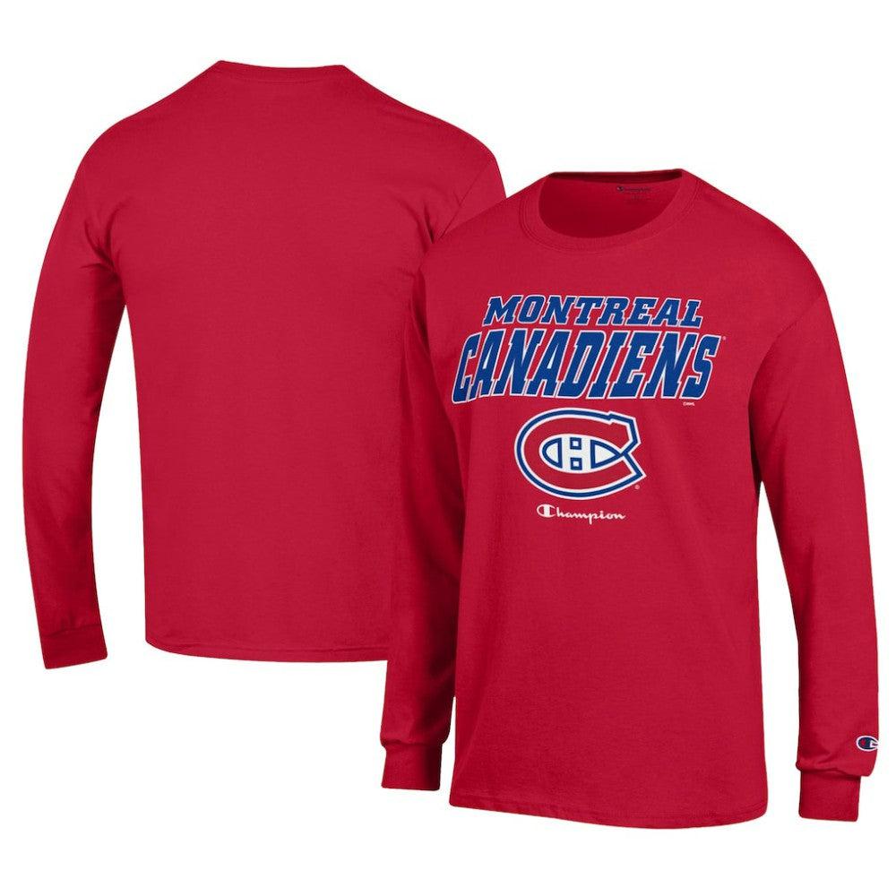 Montreal Canadiens Champion Long-Sleeve Jersey T-Shirt
