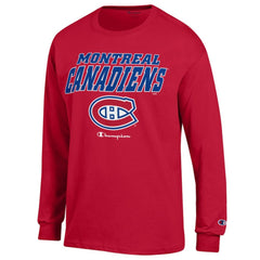 Montreal Canadiens Champion Long-Sleeve Jersey T-Shirt