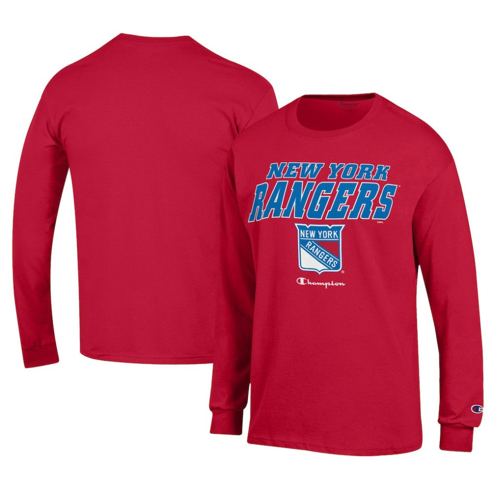 New York Rangers Champion Long-Sleeve Jersey T-Shirt