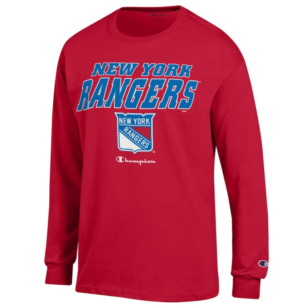 New York Rangers Champion Long-Sleeve Jersey T-Shirt