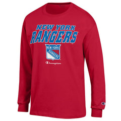 New York Rangers Champion Long-Sleeve Jersey T-Shirt