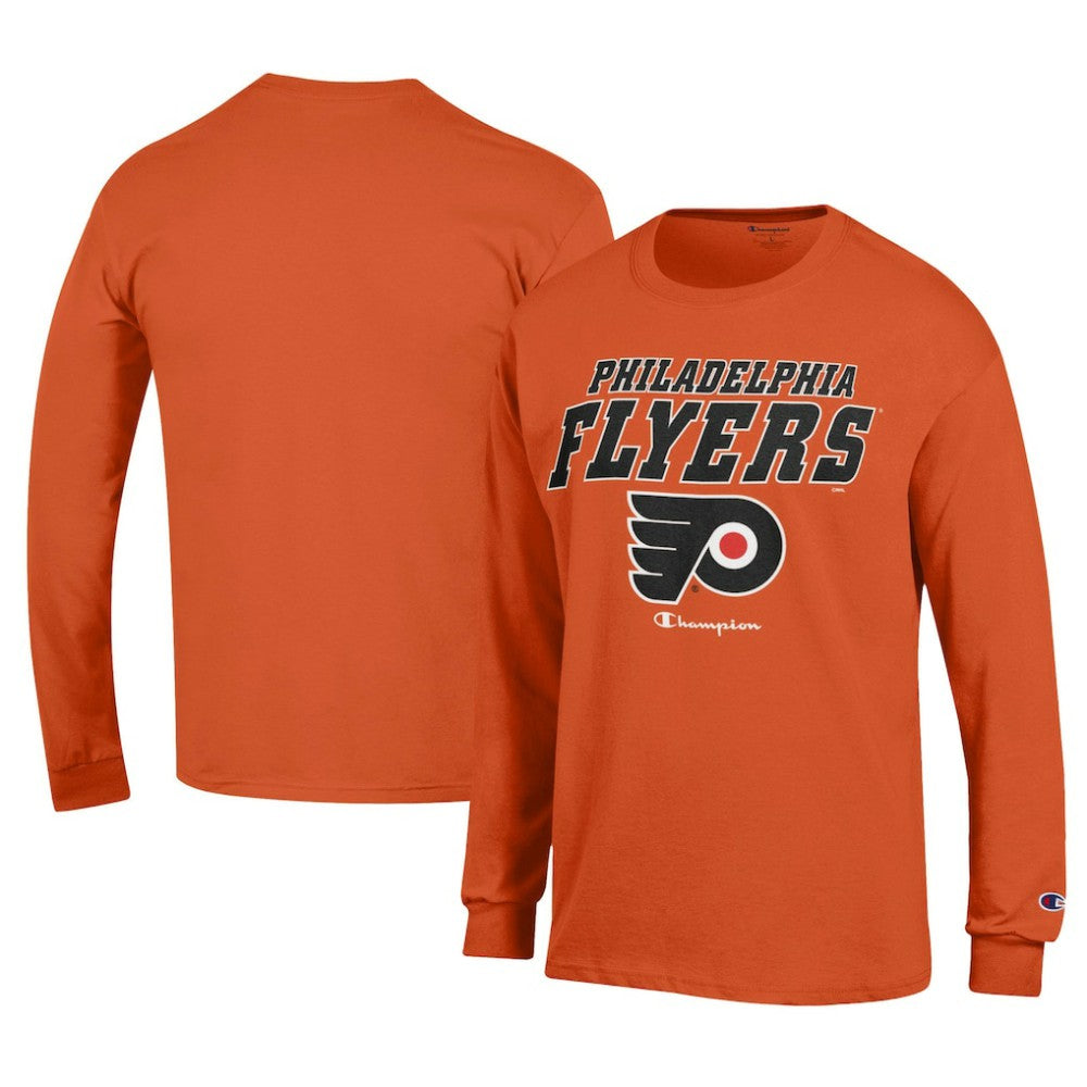 Philadelphia Flyers Champion Long-Sleeve Jersey T-Shirt