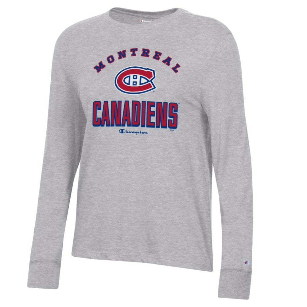 Montreal Canadiens Champion Women's Core Long Sleeve T-Shirt