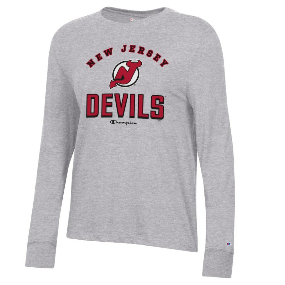 New Jersey Devils Champion Women's Core Long Sleeve T-Shirt