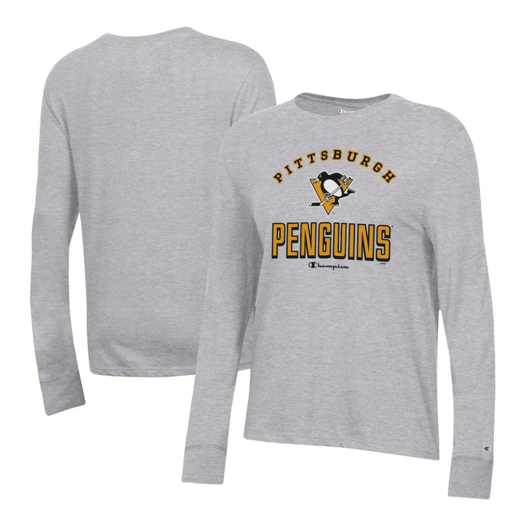 Pittsburgh Penguins Champion Women's Core Long Sleeve T-Shirt