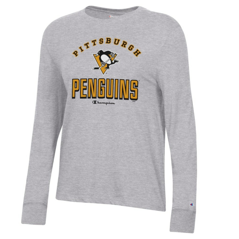 Pittsburgh Penguins Champion Women's Core Long Sleeve T-Shirt
