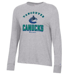 Vancouver Canucks Champion Women's Core Long Sleeve T-Shirt
