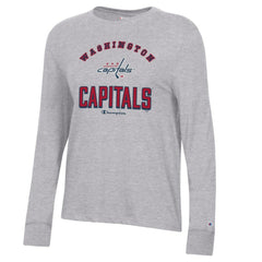 Washington Capitals Champion Women's Core Long Sleeve T-Shirt