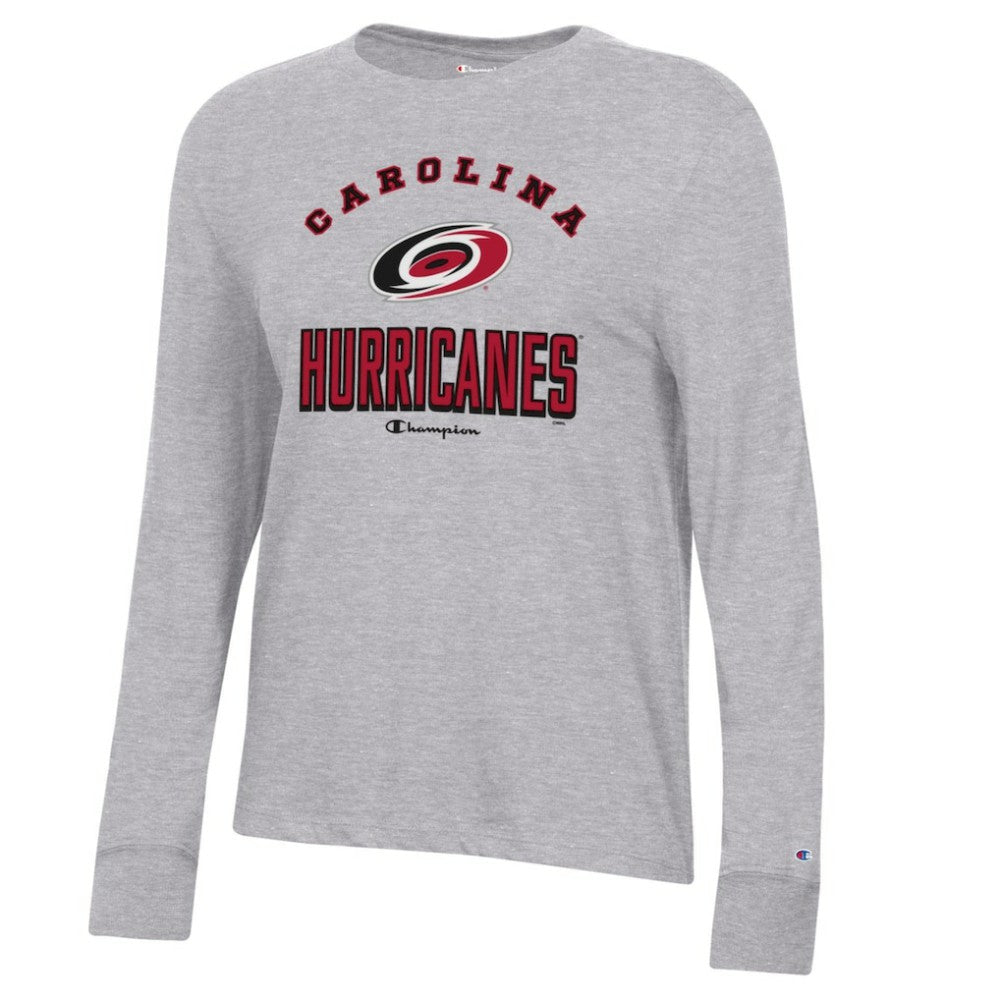 Carolina Hurricanes Champion Women's Core Long Sleeve T-Shirt