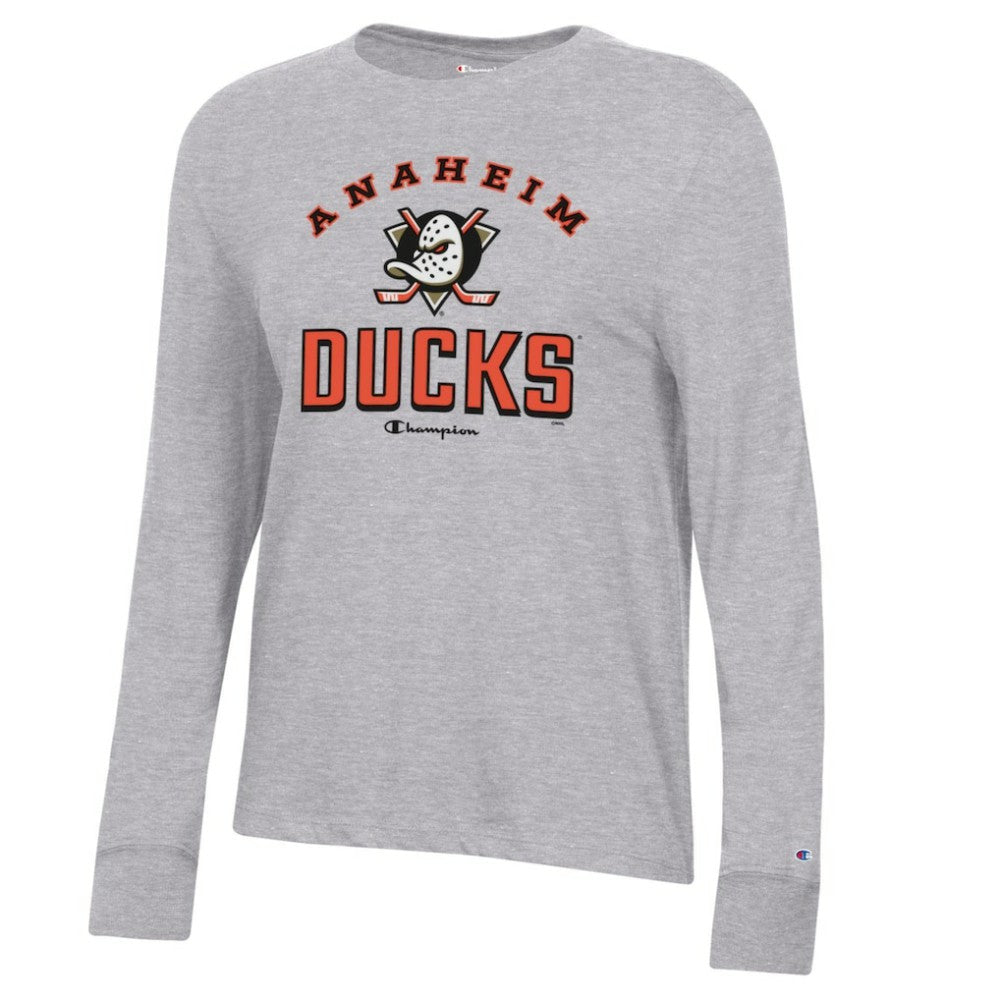 Anaheim Ducks Champion Women's Core Long Sleeve T-Shirt