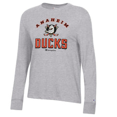 Anaheim Ducks Champion Women's Core Long Sleeve T-Shirt
