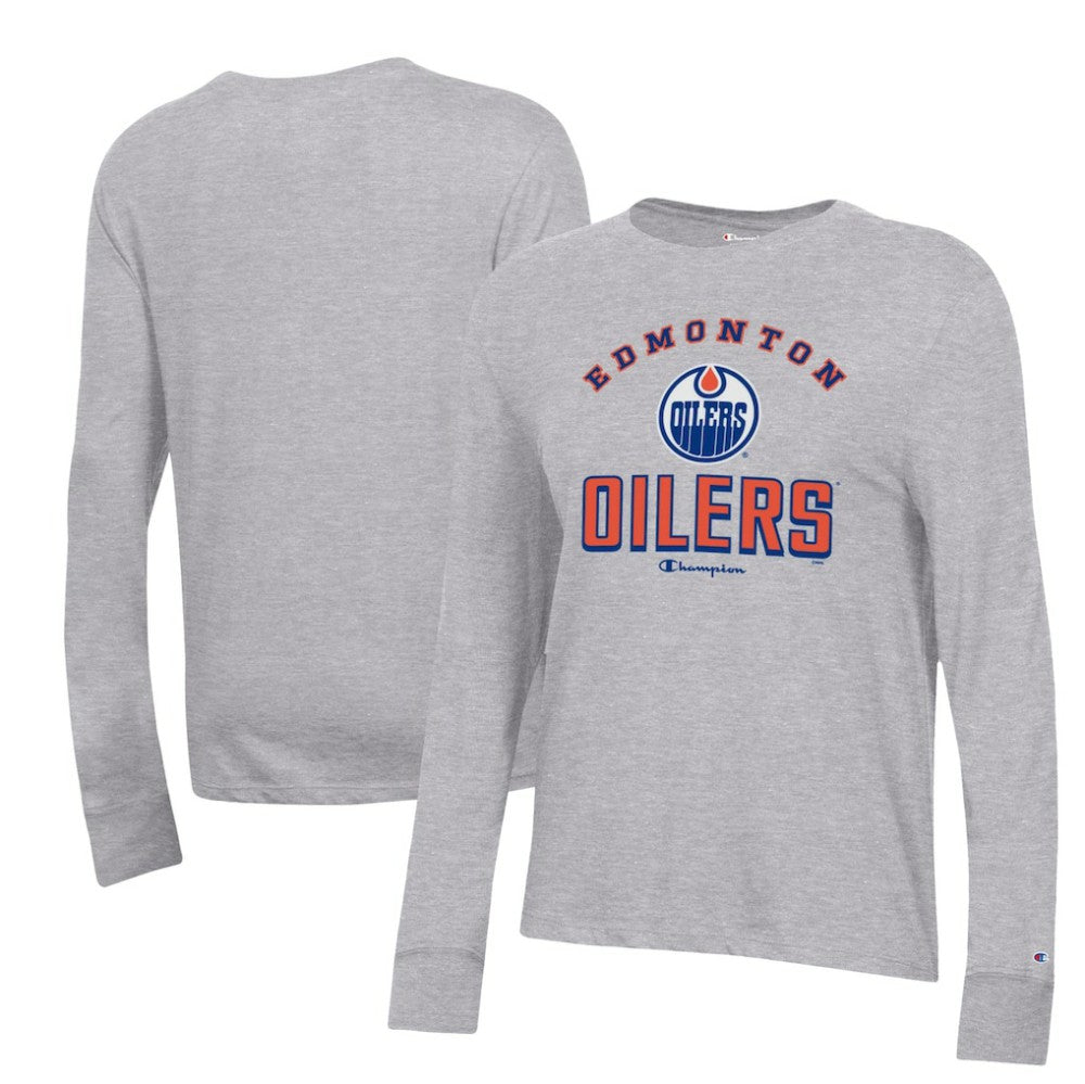 Edmonton Oilers Champion Women's Core Long Sleeve T-Shirt