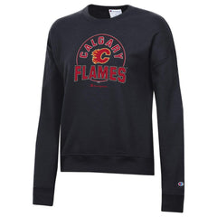 Calgary Flames Champion Women's Powerblend Pullover Sweatshirt