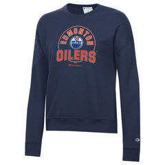 Edmonton Oilers Champion Women's Powerblend Pullover Sweatshirt
