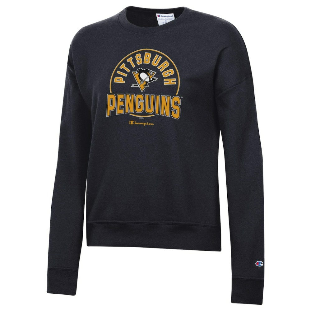 Pittsburgh Penguins Champion Women's Powerblend Pullover Sweatshirt