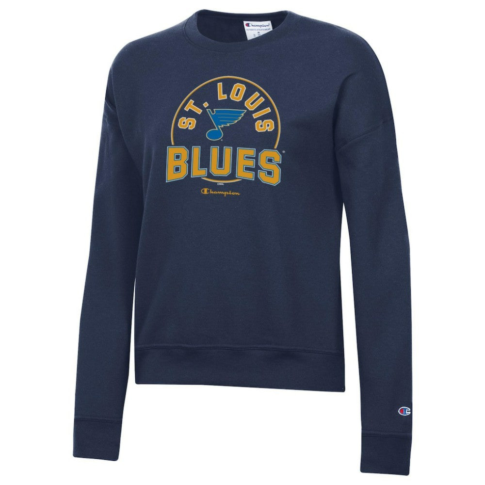 St. Louis Blues Champion Women's Powerblend Pullover Sweatshirt