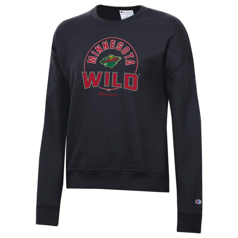 Minnesota Wild Champion Women's Powerblend Pullover Sweatshirt
