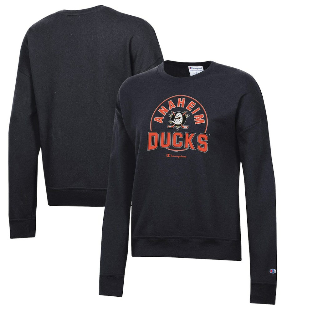 Anaheim Ducks Champion Women's Powerblend Pullover Sweatshirt