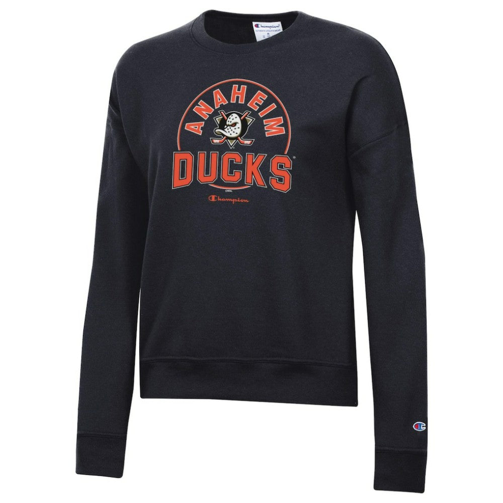 Anaheim Ducks Champion Women's Powerblend Pullover Sweatshirt